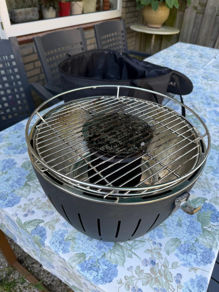 LotusGrill Classic Tafelbarbecue - Ø350mm - Antraciet, Ophalen of Verzenden, Zo goed als nieuw
