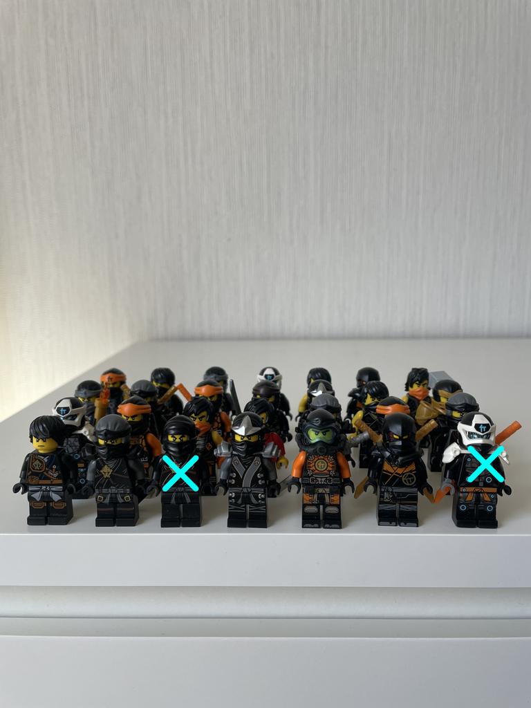 Lego Ninjago grote Cole collectie, Ophalen, Lego, Zo goed als nieuw, Minifiguur