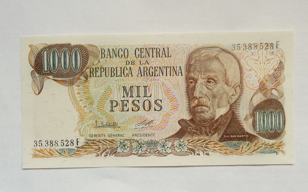 Argentinië 1000 Pesos 1976, Verzenden, Zuid-Amerika