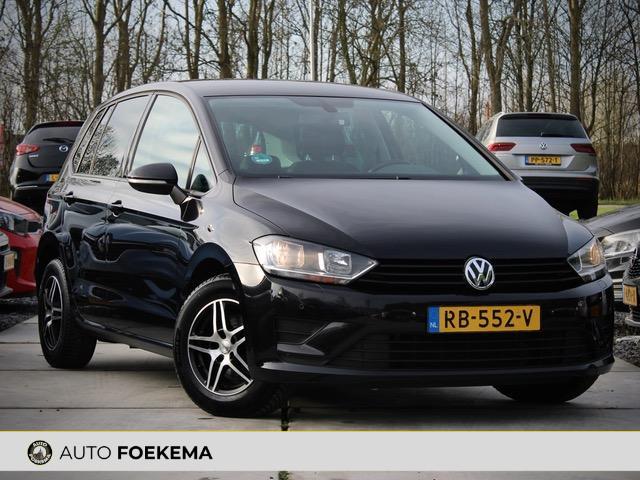 Volkswagen Golf Sportsvan 1.2 TSI Comfortline Stoelvw Trekha, Stof, Gebruikt, 4 cilinders, Zwart