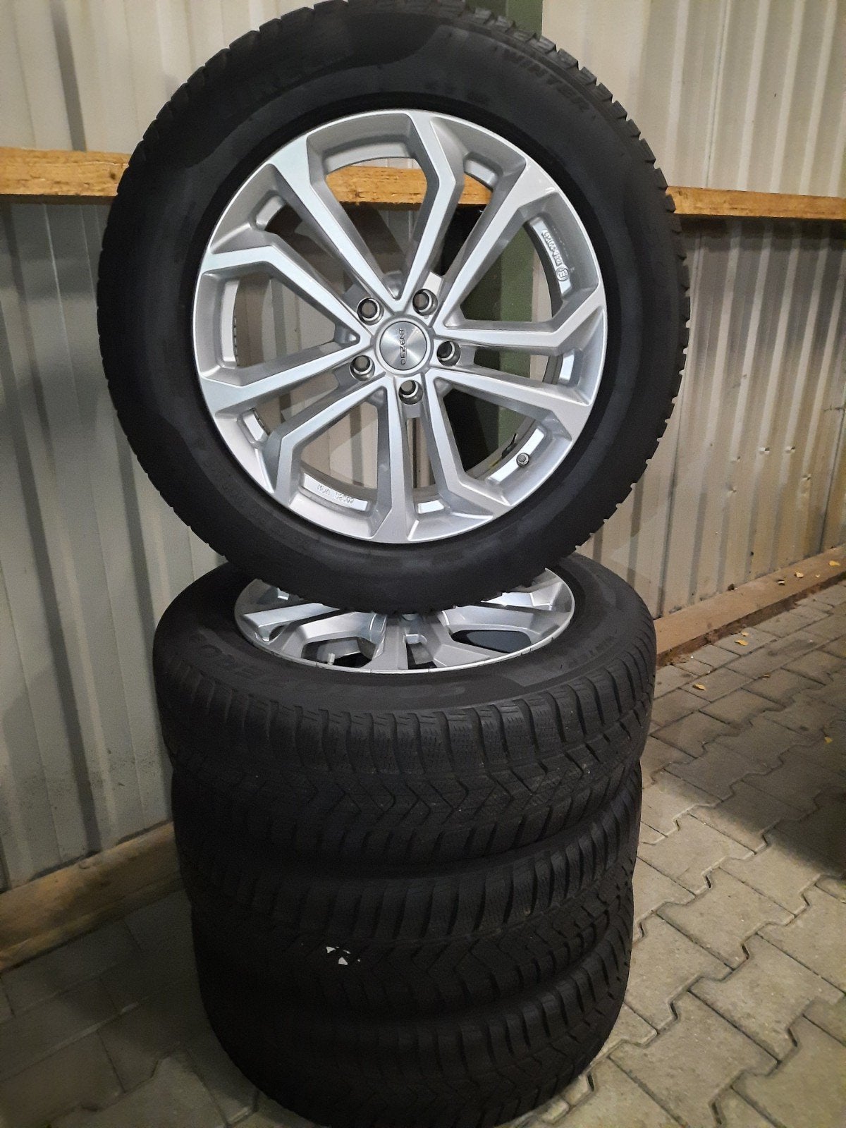 ZGAN 18 inch velgen DEZENT BMW X3 G01 X4 G02 WINTERSETJE, 18 inch, Gebruikt, Banden en Velgen, Personenwagen