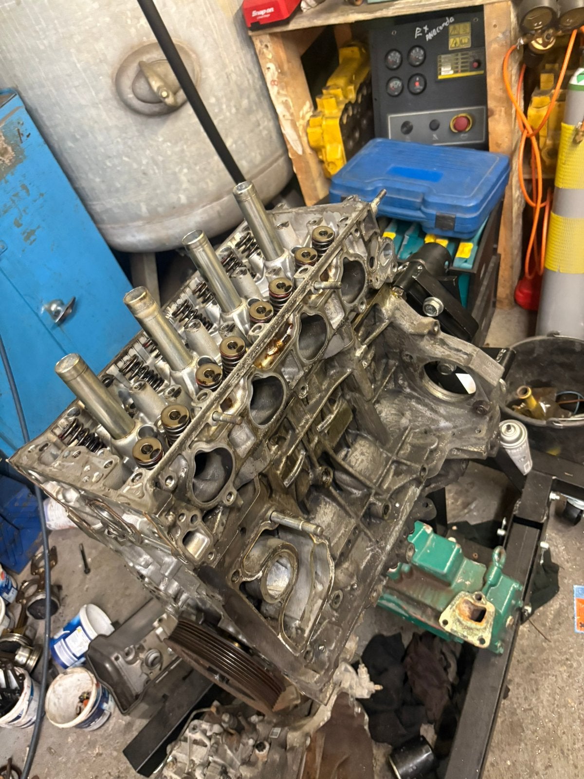 Honda k24 motorblok, Auto-onderdelen, Ophalen, Gebruikt, Honda
