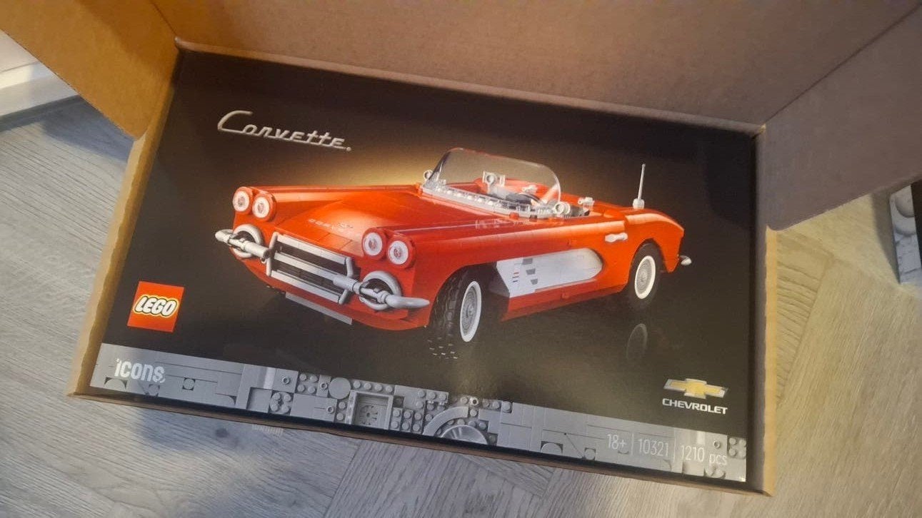 lego 10321 corvette, Ophalen of Verzenden, Nieuw