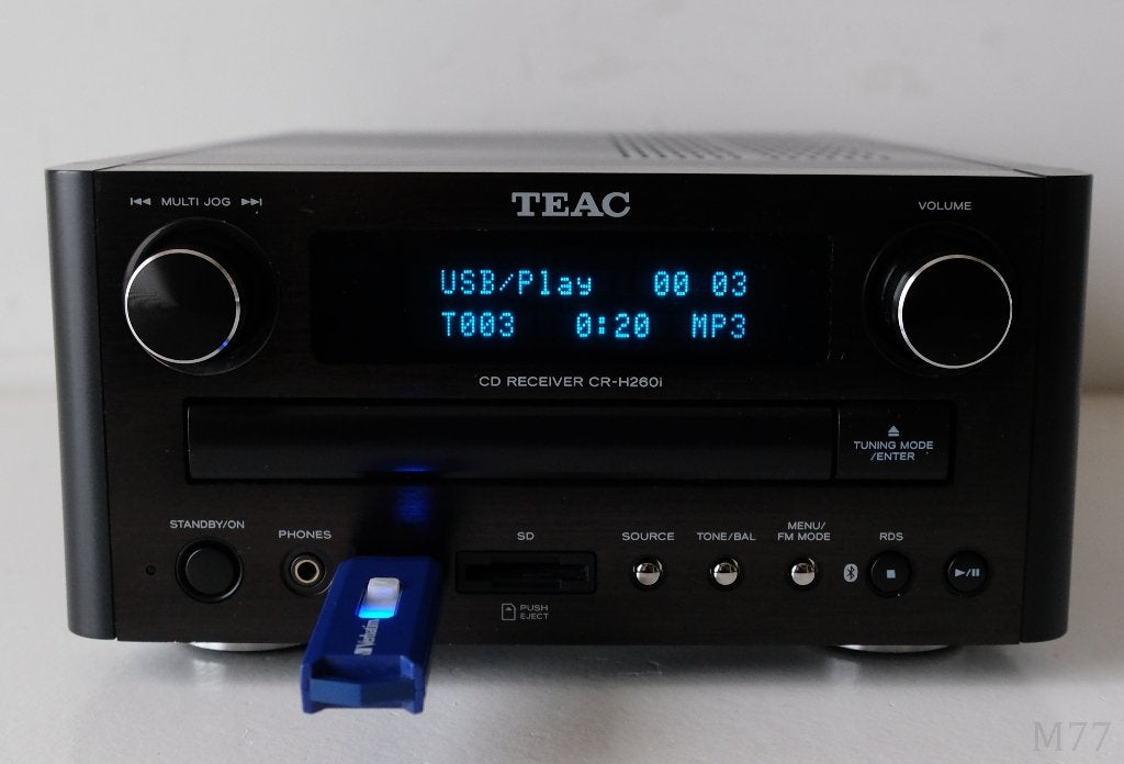 TEAC CR-H260i CD-Receiver & Philips MCI900 Speakers (BT/USB), Overige merken, Gebruikt, Microset, Cd-speler