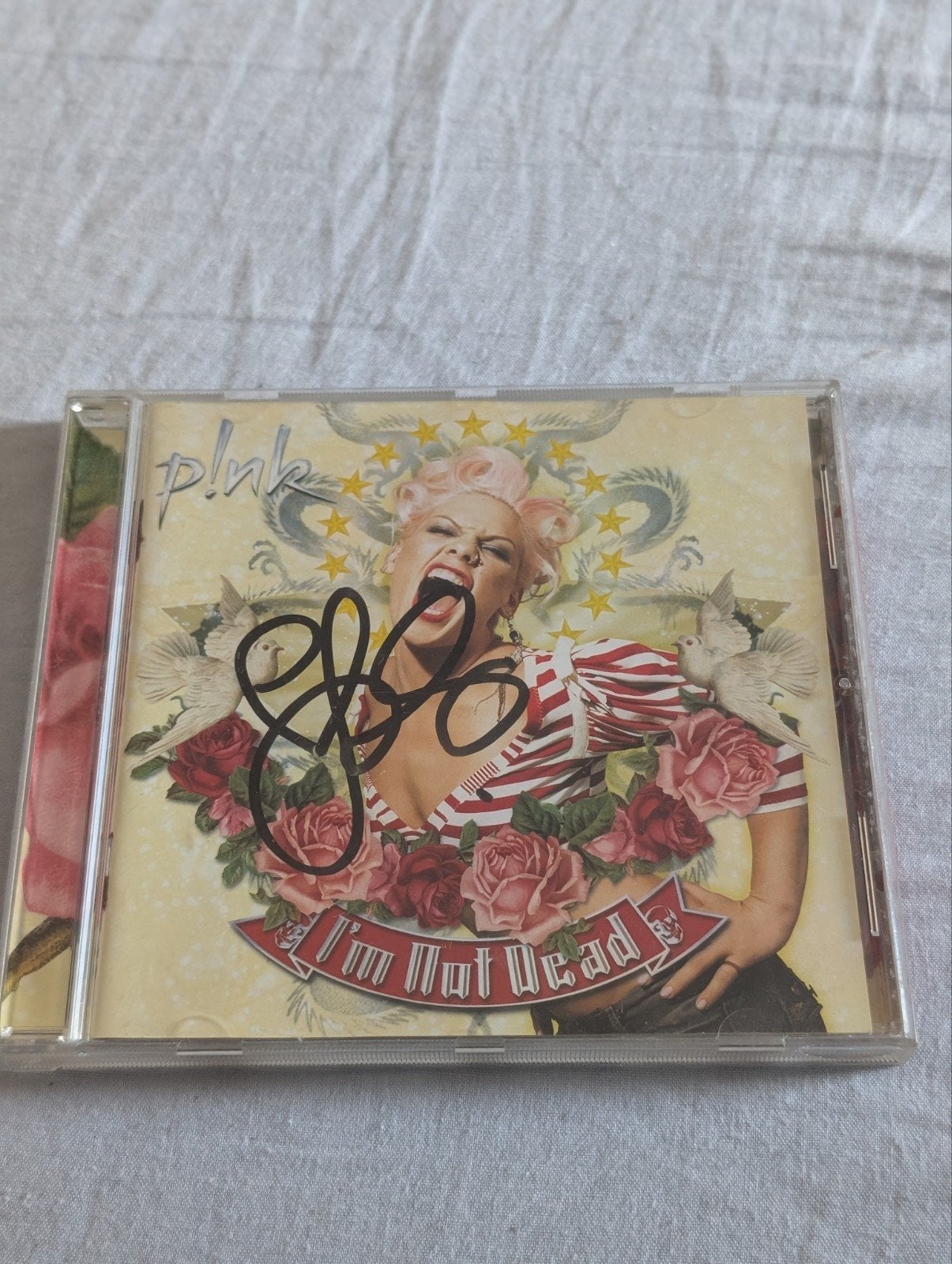 P!nk - I'm Not Dead CD (Gesigneerd), Zo goed als nieuw, Gesigneerd, Album, Verzenden