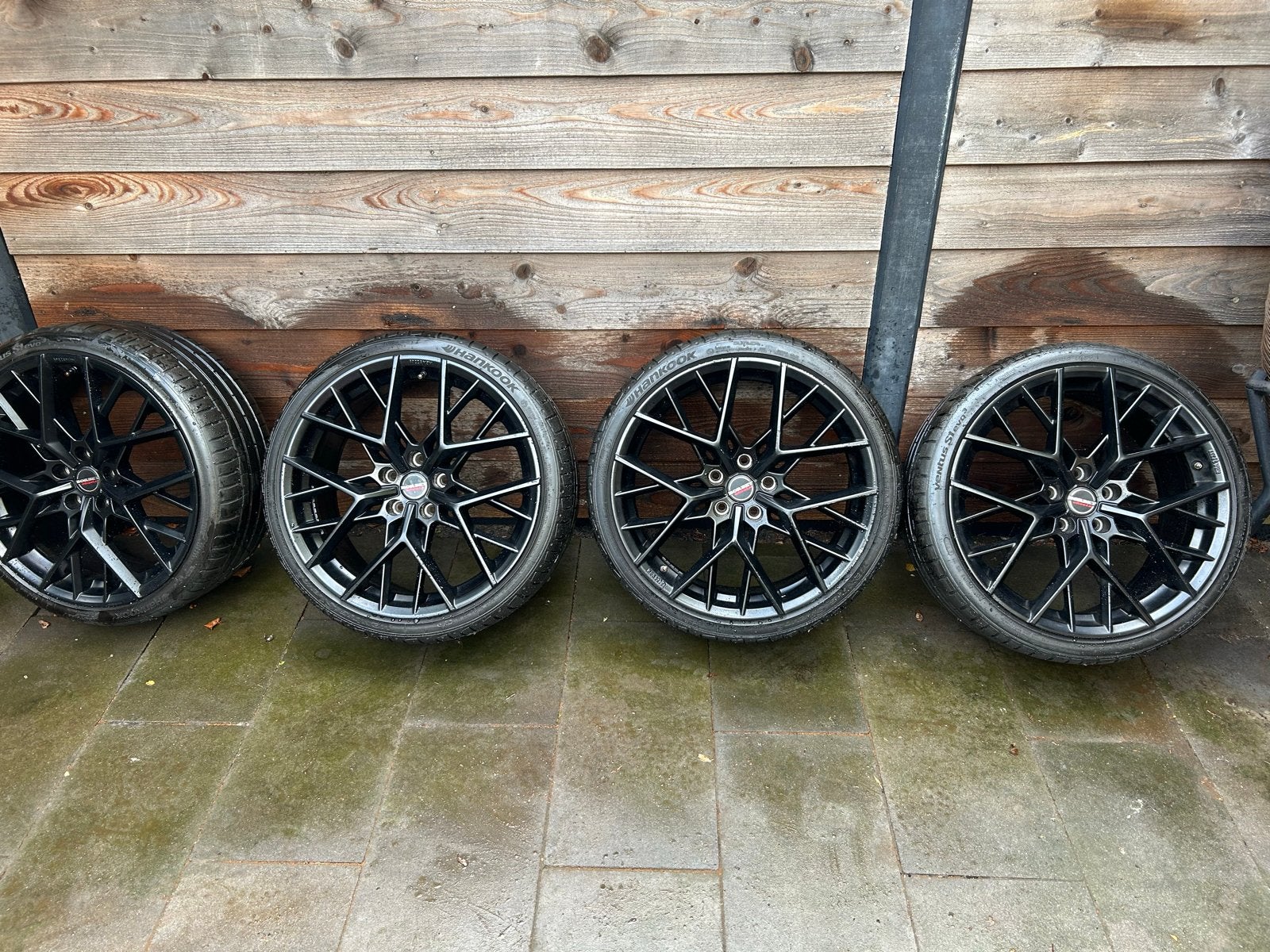 Borbet 19 inch velgen met Hankook Ventus S1 evo3 banden, Gebruikt, Banden en Velgen, 235 mm, Personenwagen