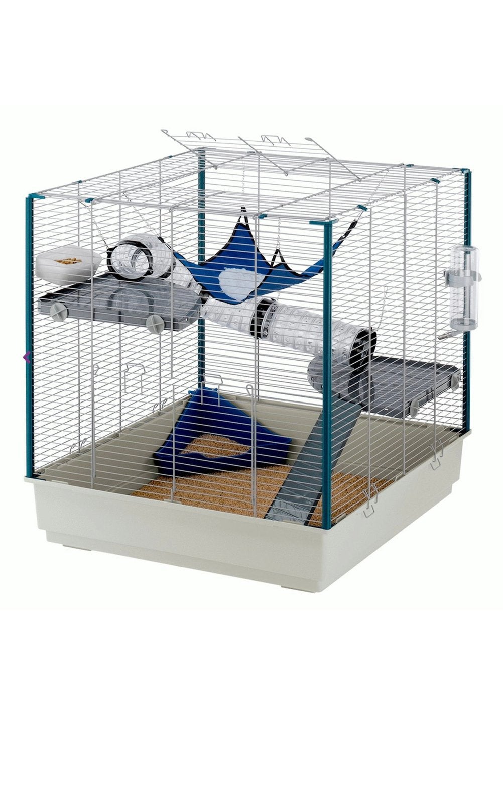 Ferplast ratten/fretten kooi, Dieren en Toebehoren, Kooi, Gebruikt, 75 tot 110 cm, Ophalen