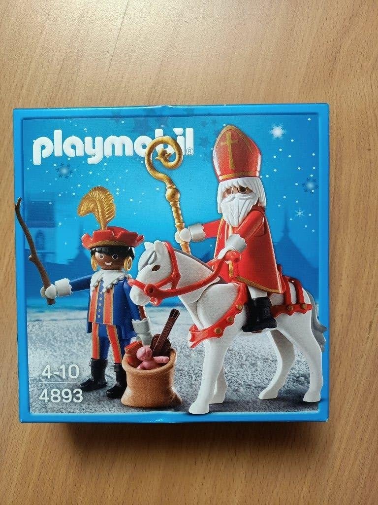 Playmobil 4893 Sinterklaas en zwarte piet (nieuw in doos), Kinderen en Baby's, Speelgoed | Playmobil, Ophalen, Nieuw