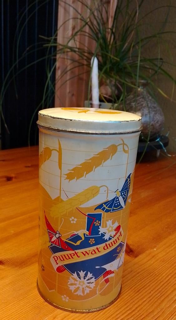 Blik Bloem Hooijmeijer, Ophalen of Verzenden, Gebruikt, Overige