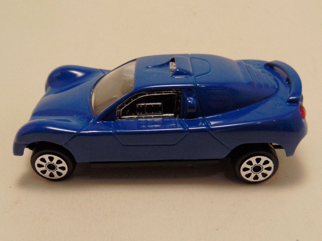 Renault Mégane Schlesser Bburago 1:43 Blauw, Hobby en Vrije tijd, Ophalen of Verzenden, Zo goed als nieuw, Auto, Overige merken