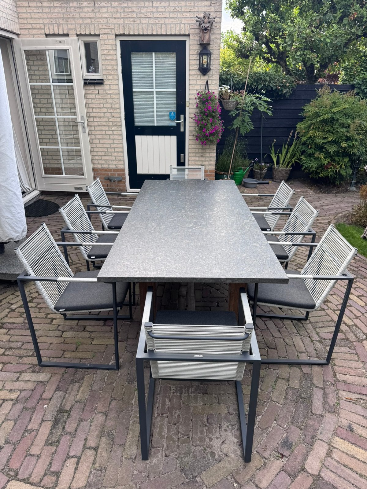Borek Andria tuinstoelen, Ophalen, Zo goed als nieuw, Wicker