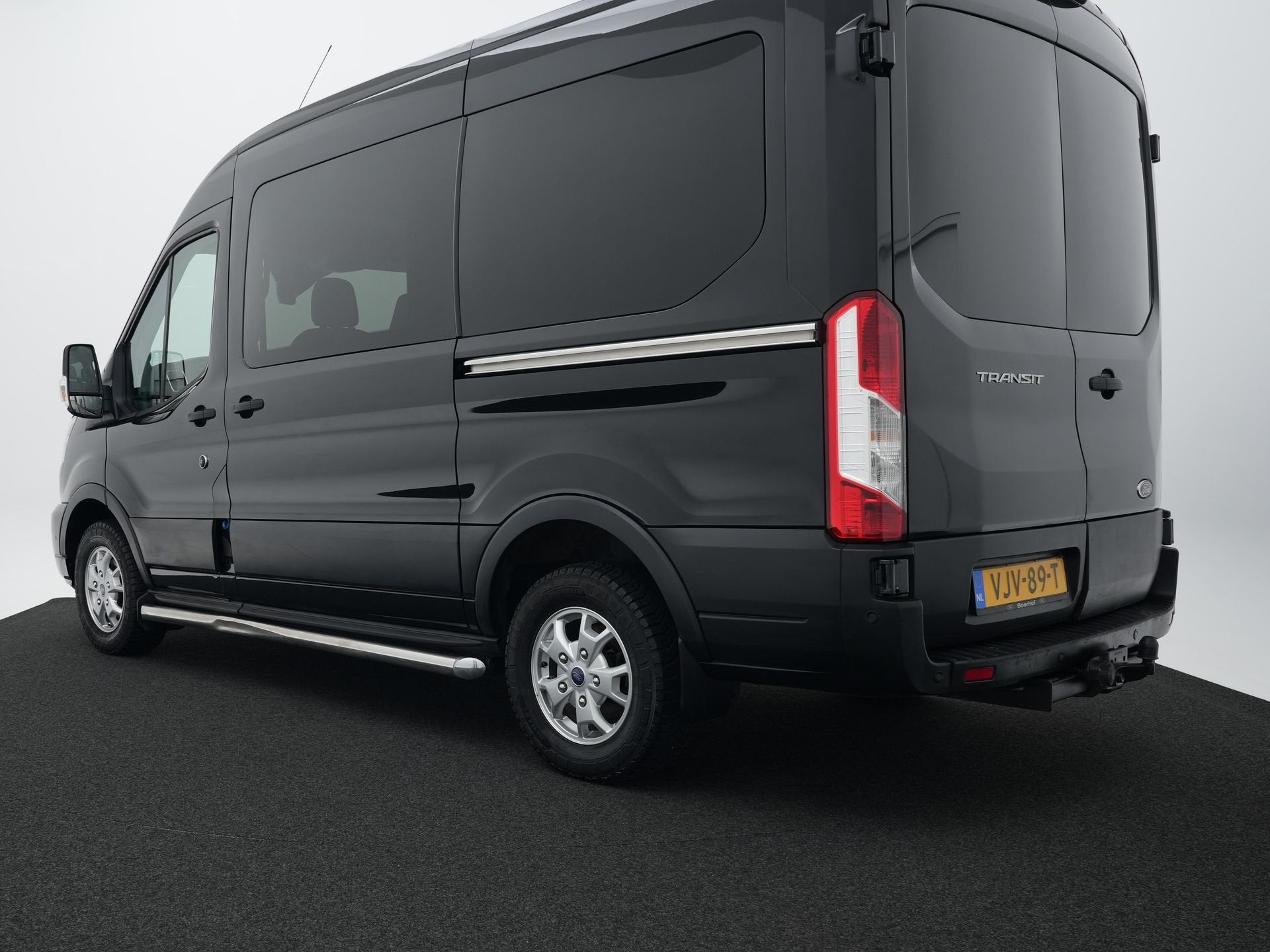 Ford Transit 350 L2H2 Limited 185 pk FWD | Trekhaak | Naviga, Auto's, Dealer onderhouden, Stof, 4 cilinders, Automatische klimaatregeling
