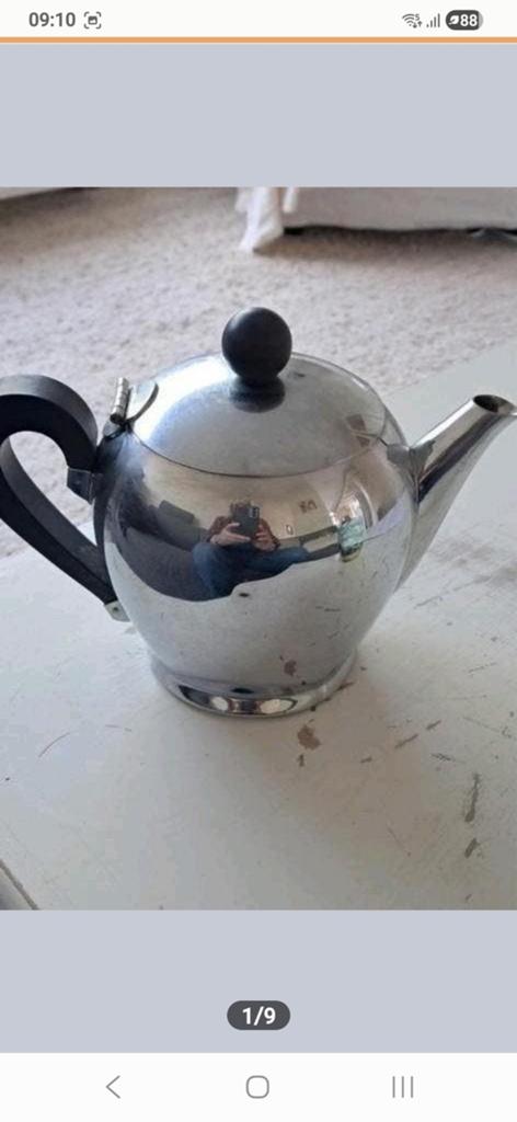 Vintage Alessi theepot toen Alessi nog Alfra was, Huis en Inrichting, Keuken | Keukenbenodigdheden, Ophalen of Verzenden