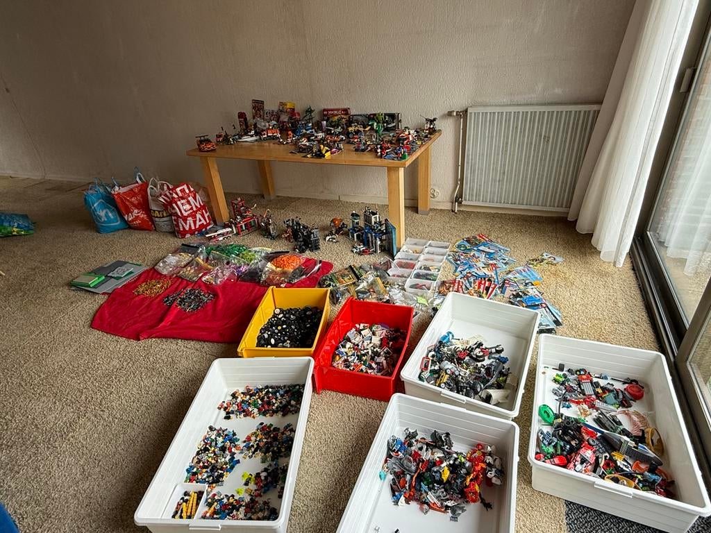 Grote partij LEGO - Veel stenen, sets en poppetjes, Ophalen, Gebruikt, Losse stenen, Lego