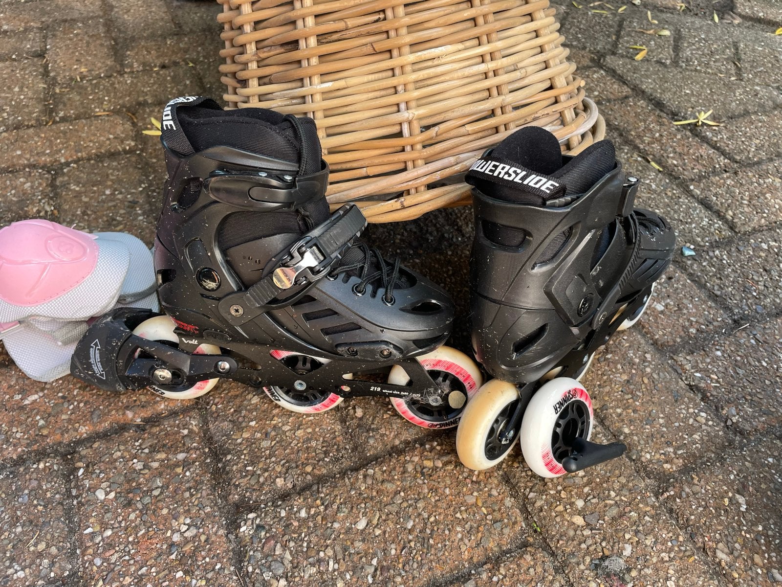 Verstelbare Powerslide skeelers maat 31-34, Kinderen, Ophalen of Verzenden, Inline skates 4 wielen, Powerslide
