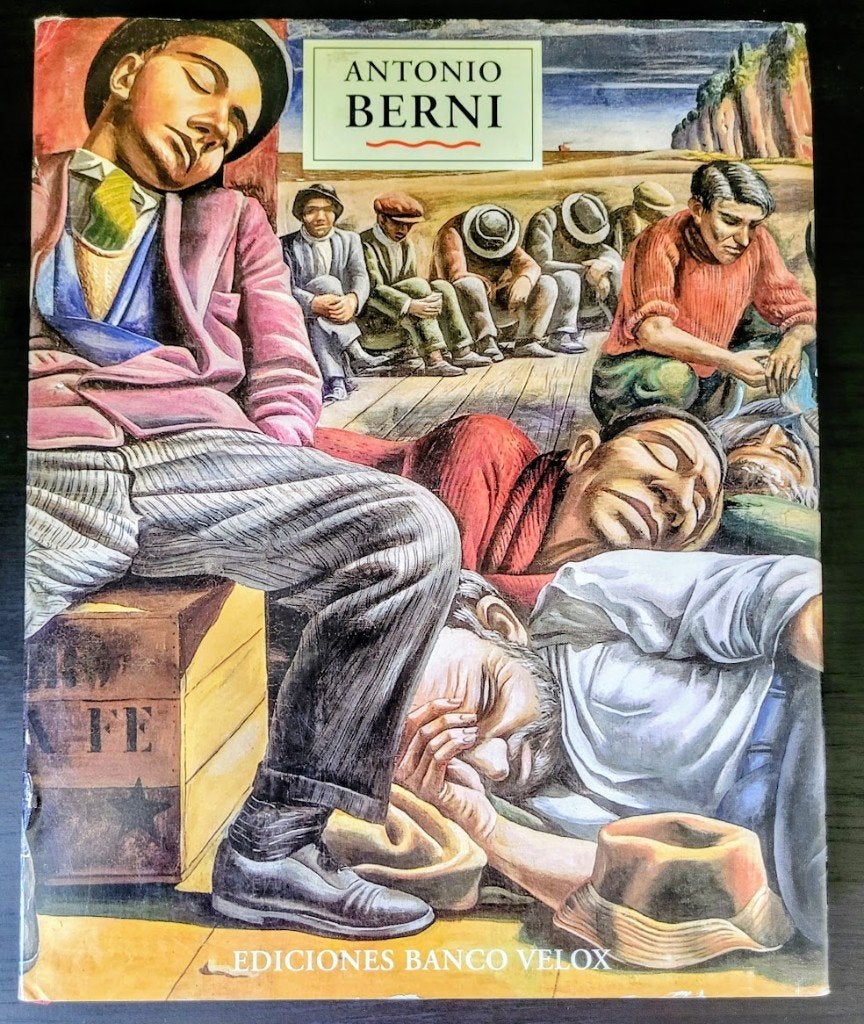ANTONIO BERNIE zeldzaam, Ophalen of Verzenden, Zo goed als nieuw, Schilder- en Tekenkunst, Jorge Lopez Anaya