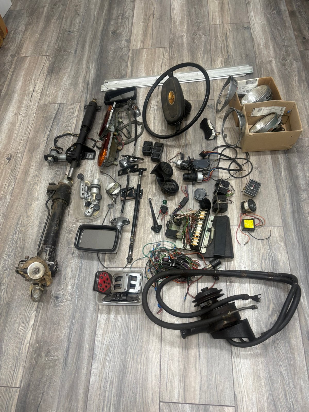 Jaguar oltimer div onderdelen, Ophalen, Gebruikt, Oldtimer onderdelen