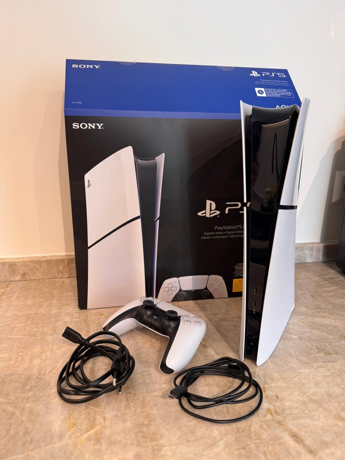 PS5 Slim Digital 1TB, Spelcomputers en Games, Spelcomputers | Sony PlayStation 5, Ophalen, Zo goed als nieuw