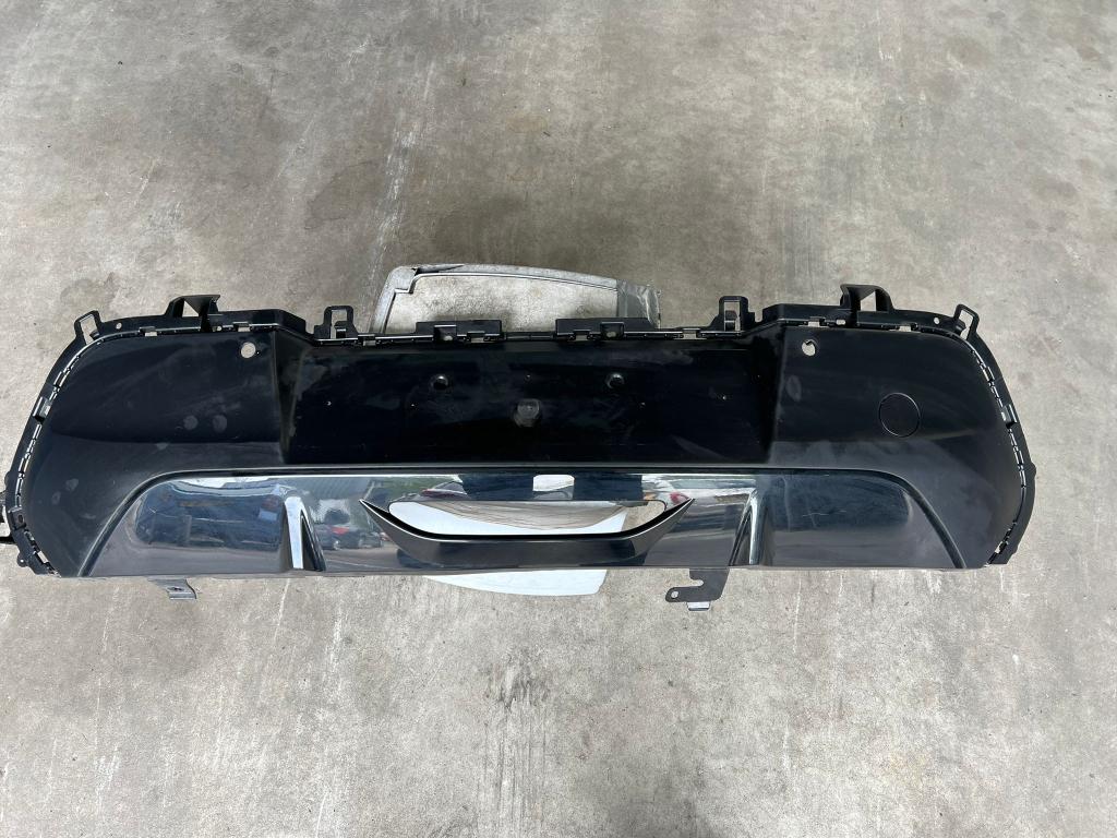 achterbumper 208 diffuser pdc plaat 9823195280 2019+, Gebruikt, Frankrijk, Info@peugeot.com, Achter