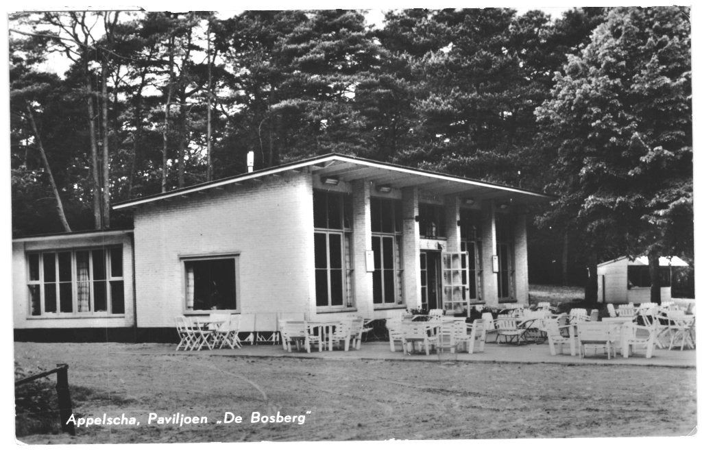 43942 Appelscha 1960 Friesland Paviljoen De Bosberg Gelopen