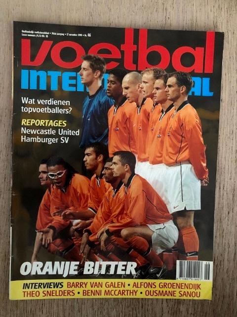 Voetbal International, 34e  jaargang, nr. 46, 1999, Ophalen, Gebruikt, Overige binnenlandse clubs, Boek of Tijdschrift