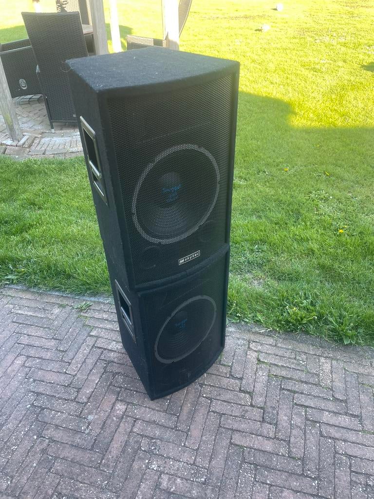 Setje Skytec speakers, Zo goed als nieuw, Minder dan 60 watt, Front, Rear of Stereo speakers, Ophalen