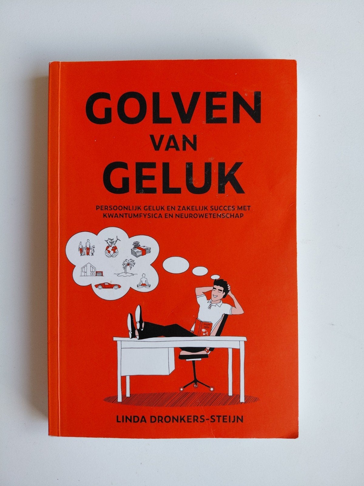 Linda Dronkers-Steii - Golven van geluk, Ophalen of Verzenden, Zo goed als nieuw, Linda Dronkers-Steii