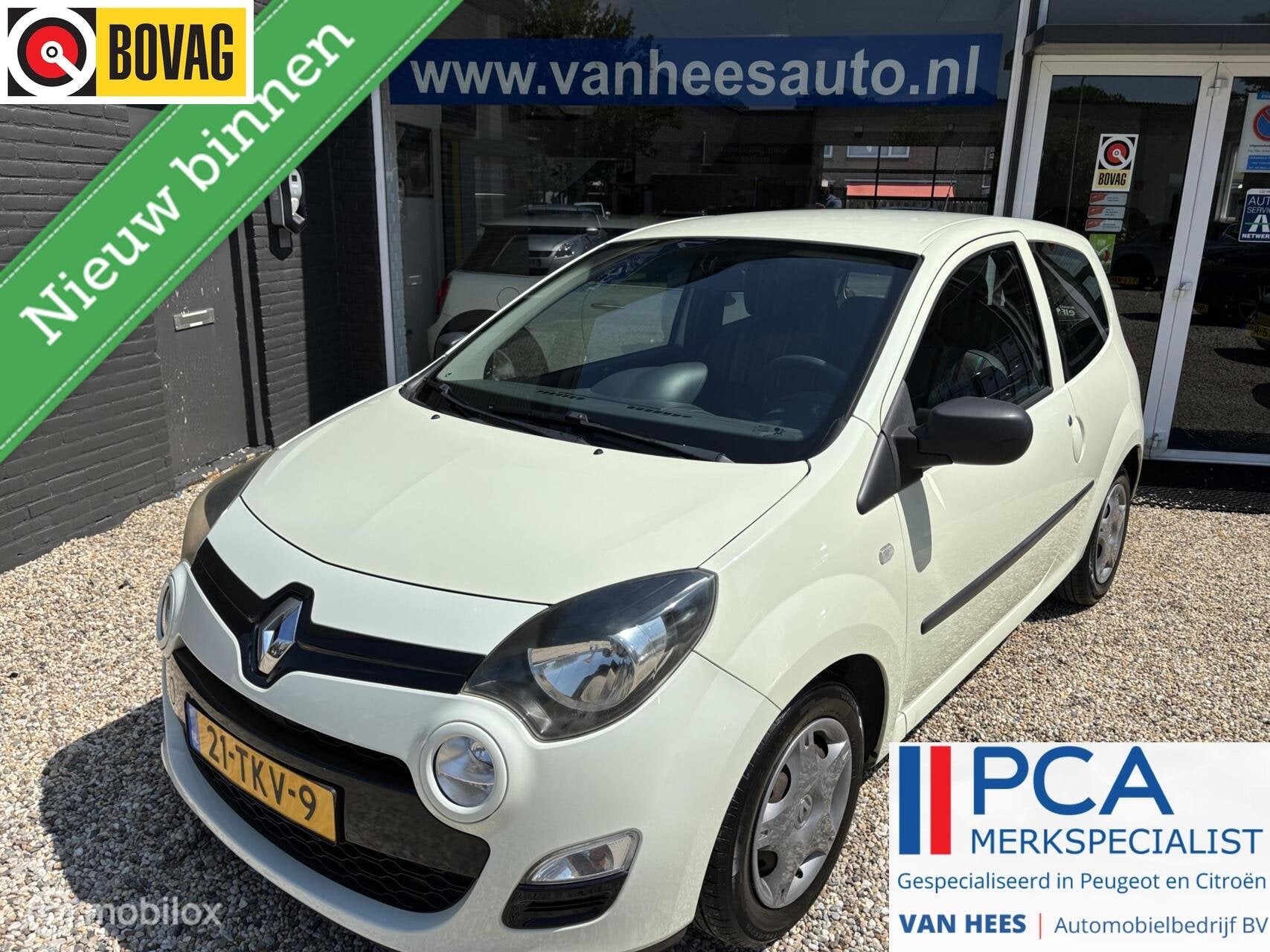 Renault Twingo 1.2 16V Authentique | centrale vergrend | ele, Auto's, Renault, Voorwielaandrijving, Gebruikt, Zwart, 4 cilinders
