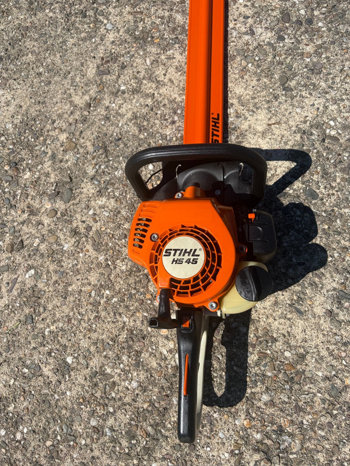 Stihl HS 45 heggenschaar, Ophalen, Gebruikt, Benzine