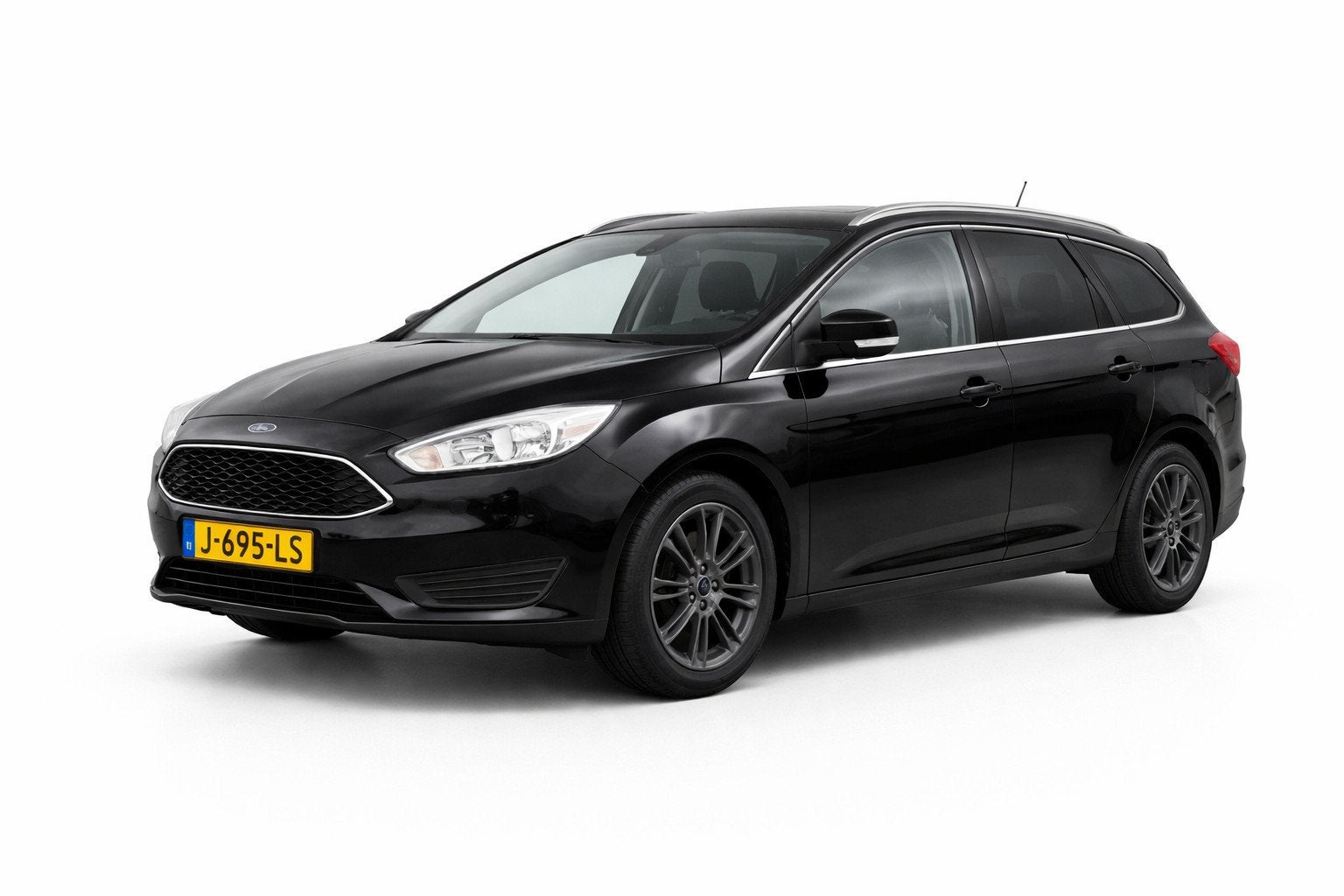 Ford Focus Wagon 1.5 TDCI - Airco - Cruise - Navi, Auto's, Stof, Gebruikt, 4 cilinders, Zwart