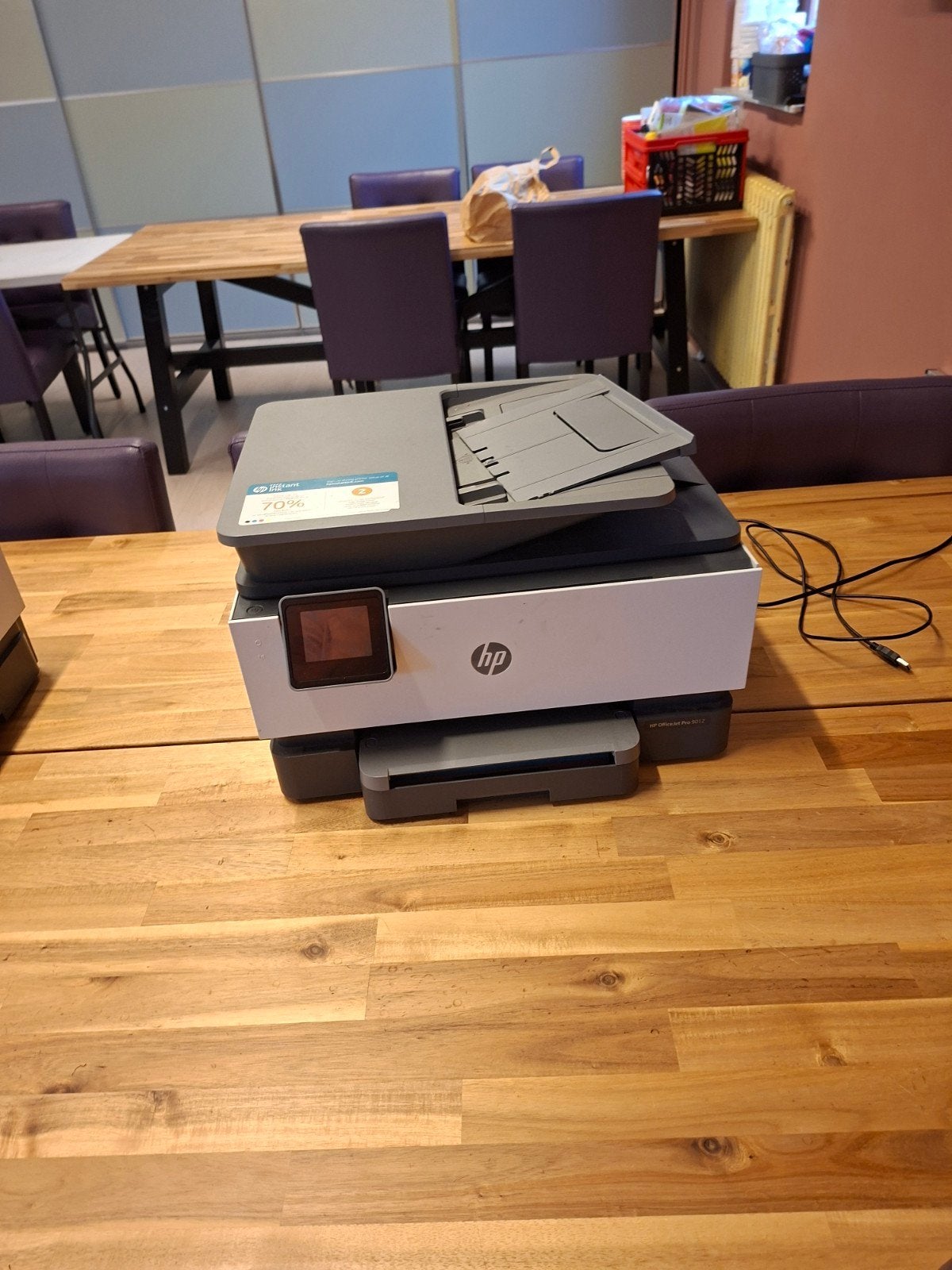 HP printer, Ophalen