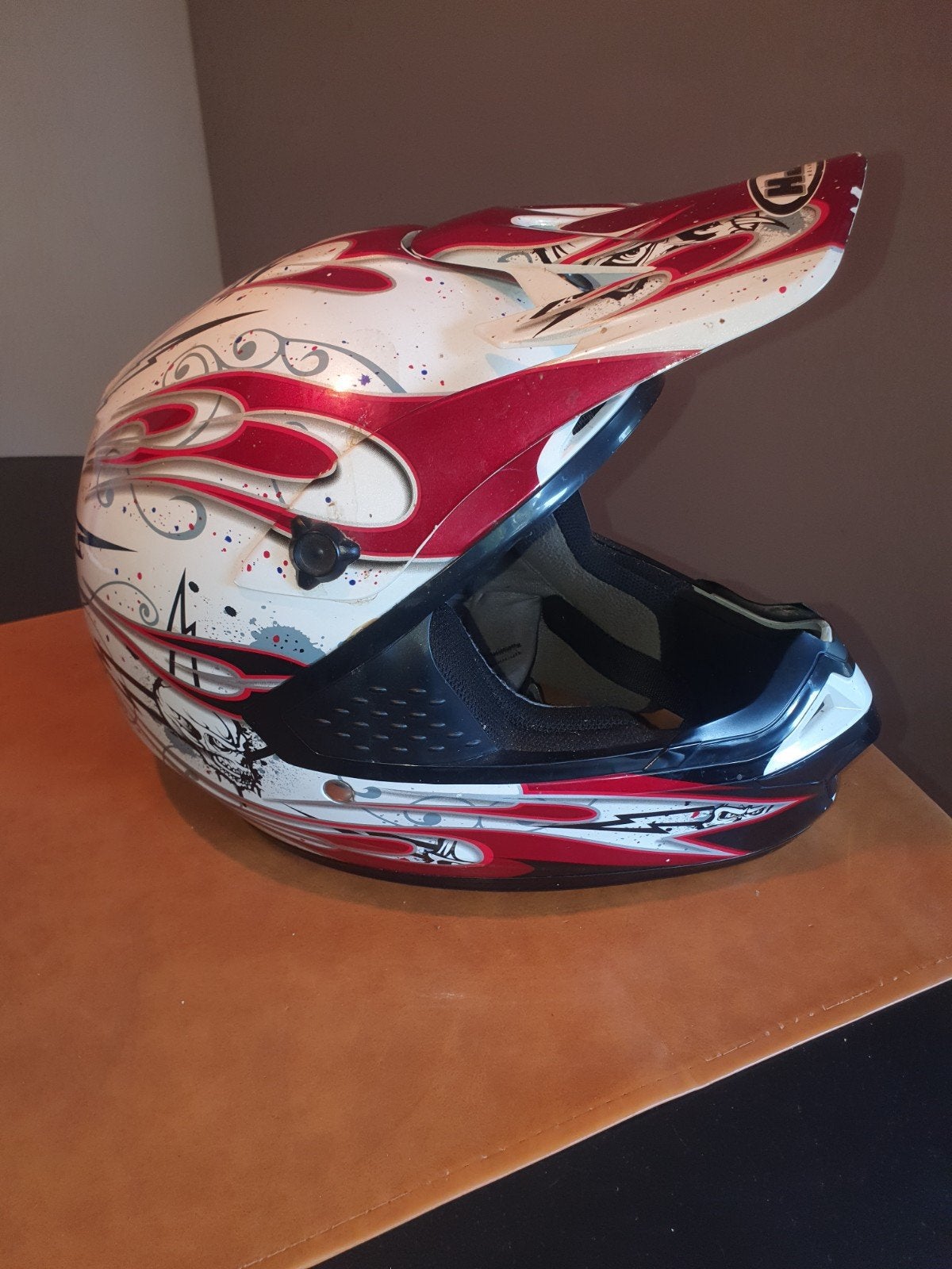 HJC CLMX cross Offroadhelm - Maat M - Prima staat, M, Offroadhelm, HJC, Ophalen of Verzenden
