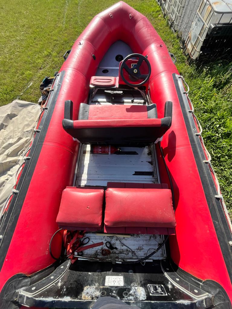 Zodiac Mark 3 rubberboot met stuurconsole, Ophalen, Aluminium, Gebruikt, Zodiac