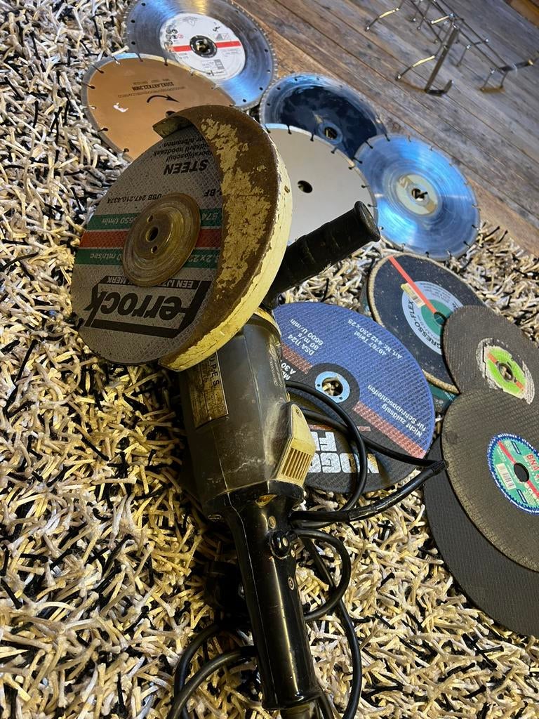 Rupes slijpmachine, Invalzaag, Ophalen of Verzenden, Zo goed als nieuw, 30 tot 70 mm