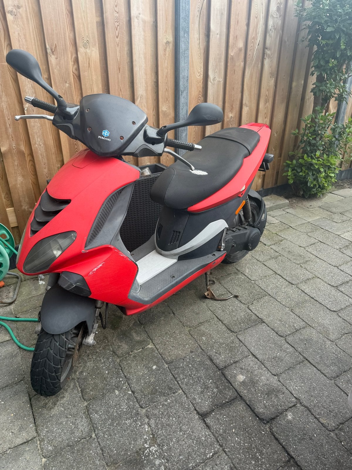 Piaggio NRG Power 2-takt - voor liefhebber!, Fietsen en Brommers, Ophalen, Tweetakt, Gebruikt, Maximaal 45 km/u