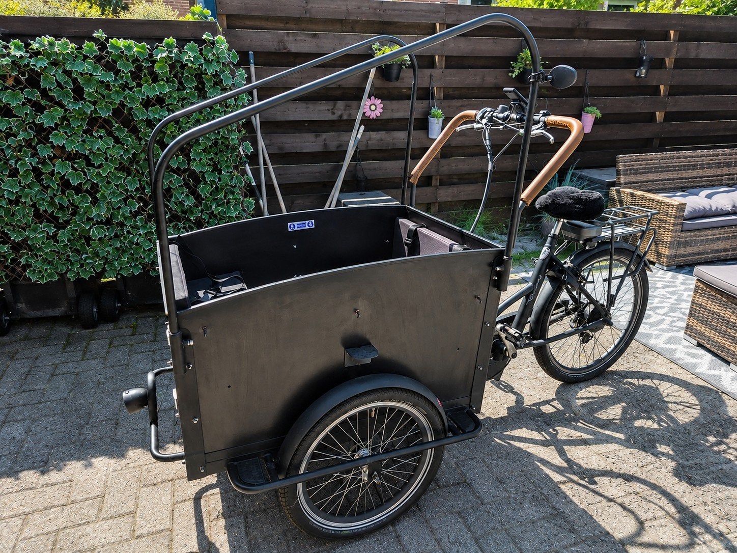 vogue elektrische bakfiets, 3 kinderen, Elektrisch, Zo goed als nieuw, Ophalen
