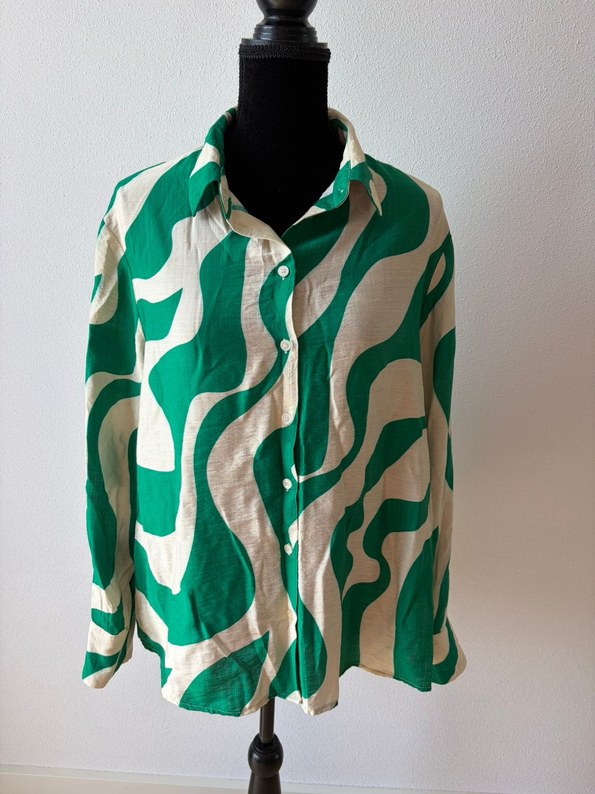 Norah blouse maat 42, Ophalen of Verzenden, Zo goed als nieuw, Maat 42/44 (L), Groen