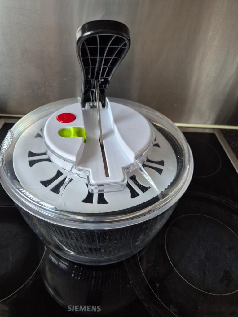 Sla centrifuge - Handige keukenhulp voor verse sla, Ophalen, Kunststof, Wit, Overige typen