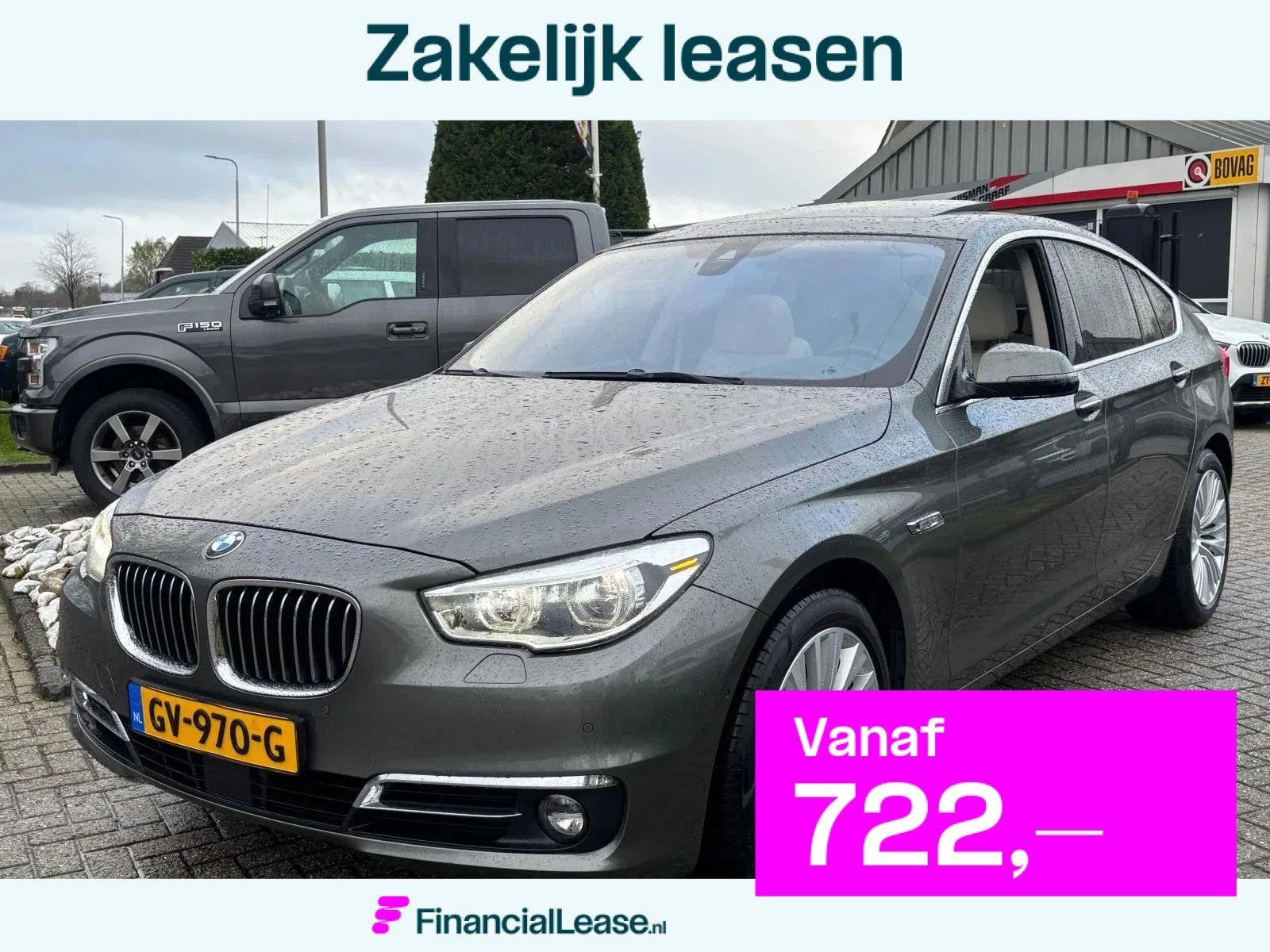 BMW 5-serie Gran Turismo 535i GT High Executive 2015 NL Auto, Automaat, Gebruikt, Origineel Nederlands, Verwarmde buitenspiegels