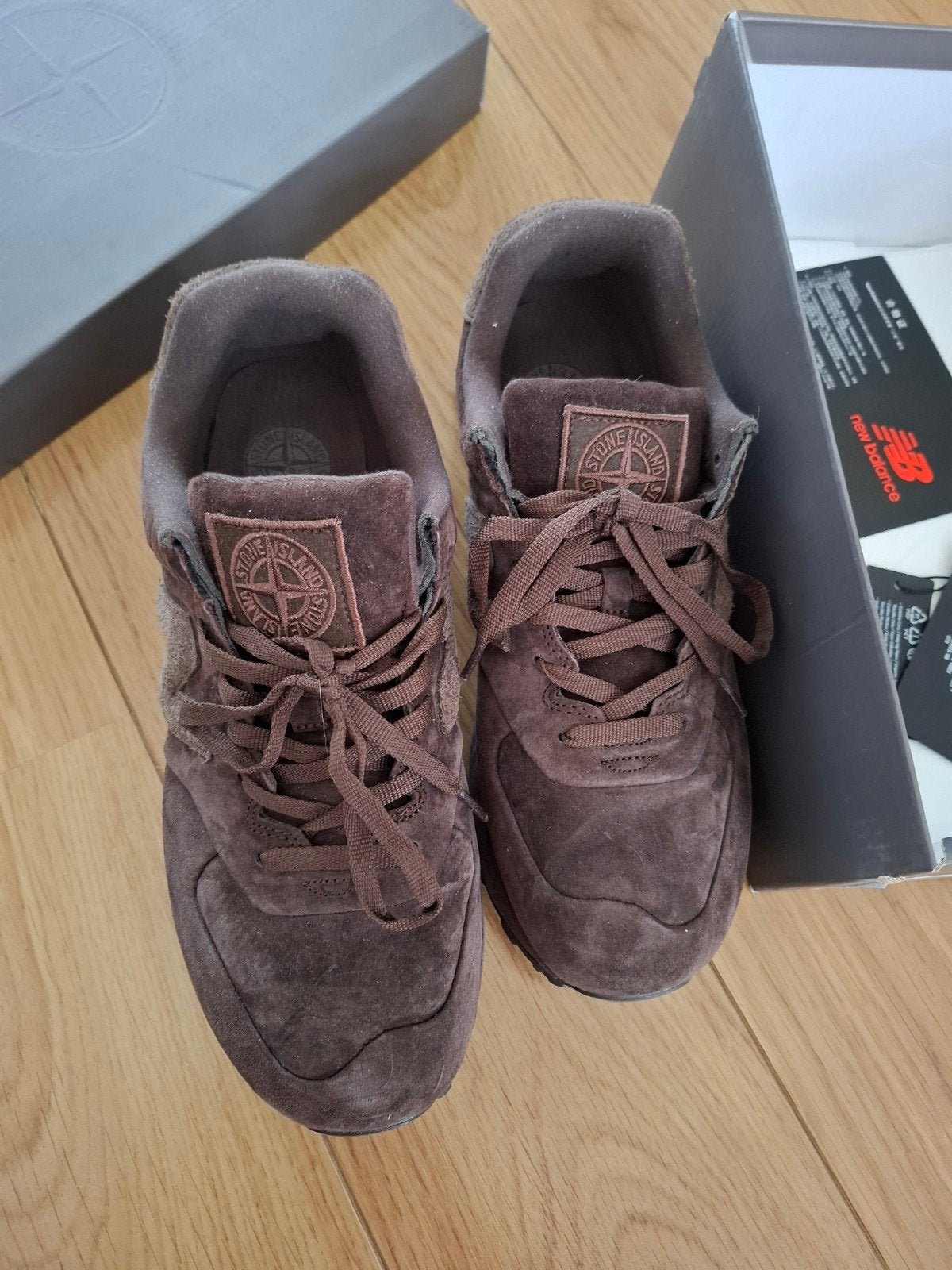Stone Island New Balance bruine suede sneakers, Kleding | Heren, Schoenen, Ophalen, New Balance, Bruin, Nieuw
