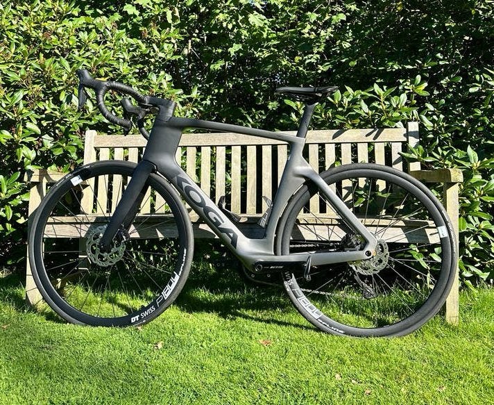 Z.g.a.n. Koga Kinsei Prestige Gents 24 Racefiets maat M, Fietsen en Brommers, Ophalen, 28 inch, Carbon, Zo goed als nieuw