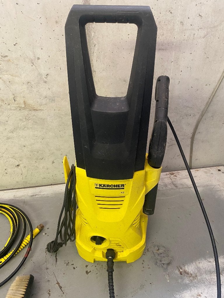 Karcher K2 volledige set, Tuin en Terras, Hogedrukreinigers, Ophalen, Gebruikt, Elektrisch, Kärcher