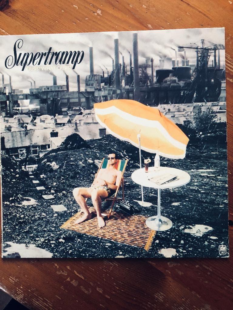 SUPPERTRAMP  CRISIS? WHAT CRISES   1975, Ophalen of Verzenden, Zo goed als nieuw, 12 inch