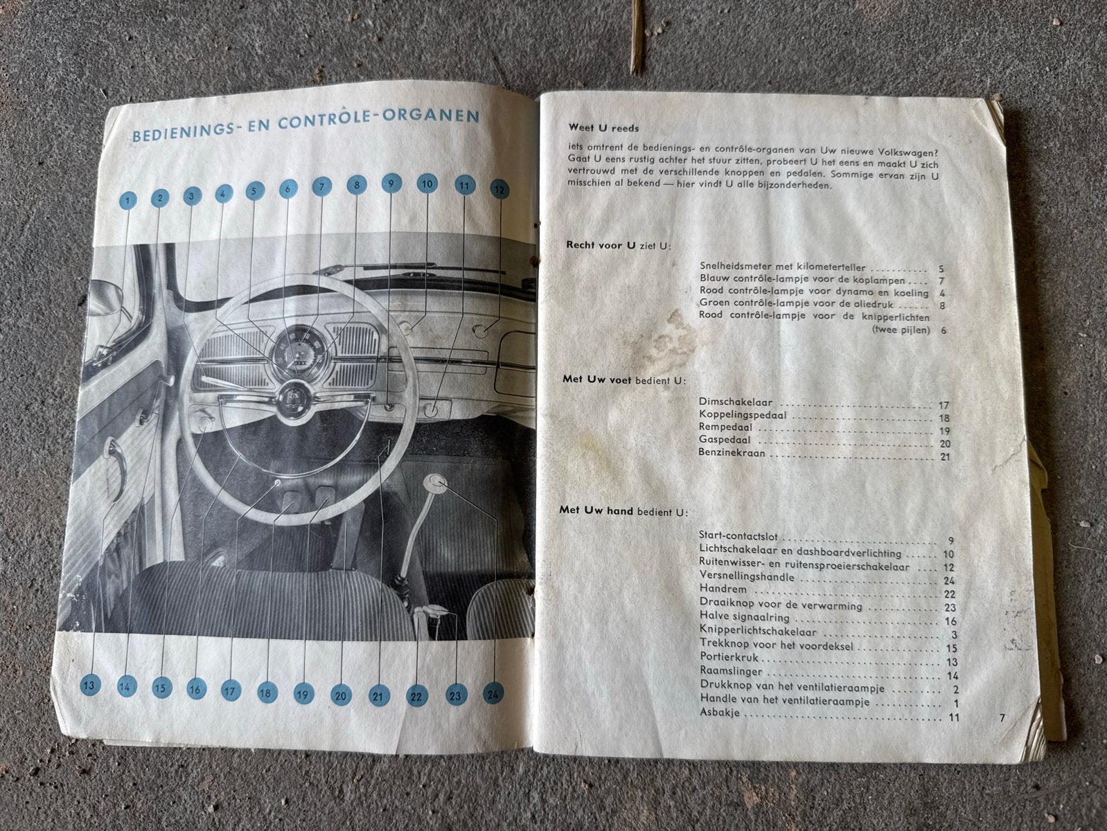 Originele Handleiding voor kever Volkswagen, Ophalen of Verzenden