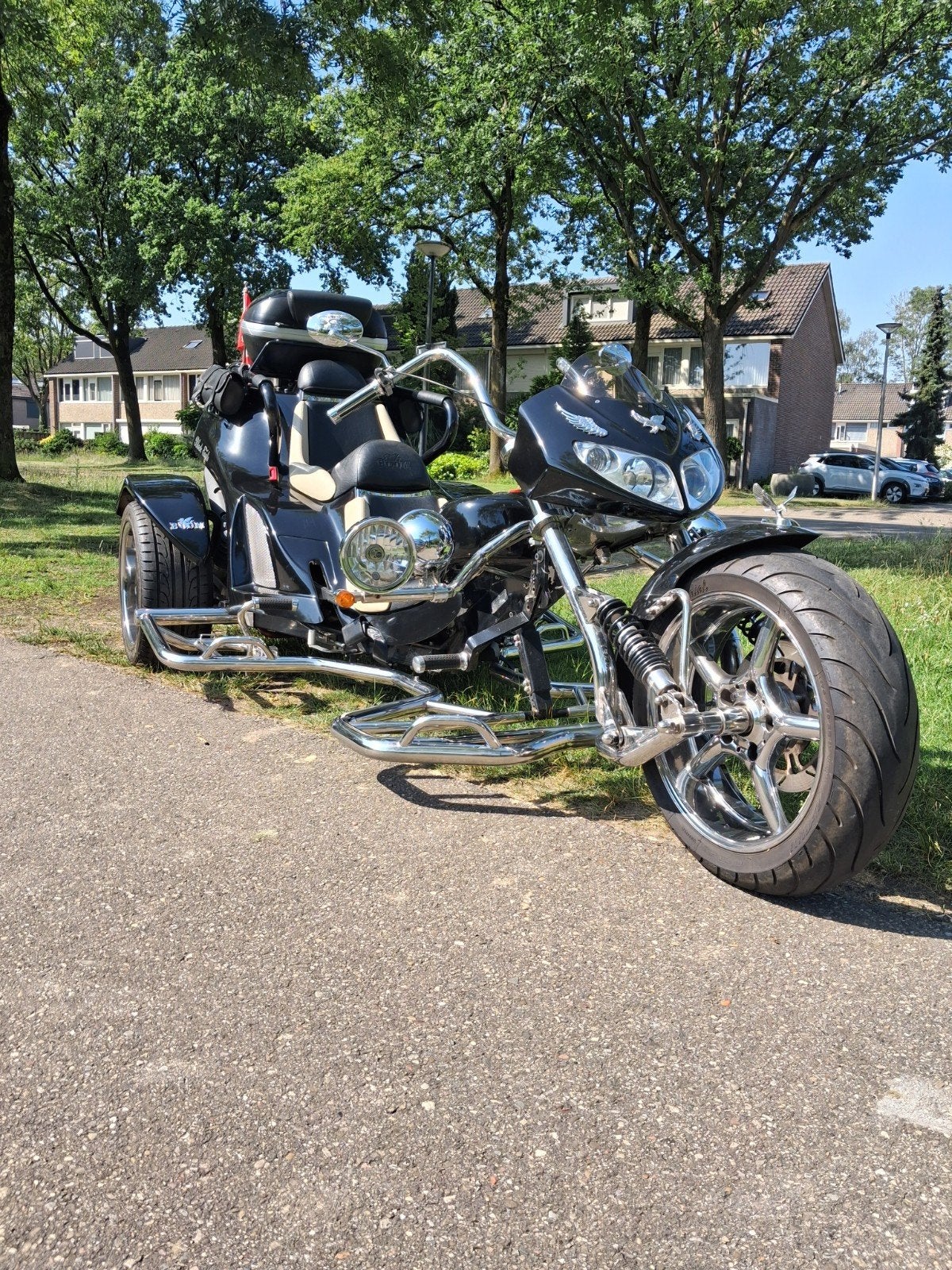 Boom Trike V1 2013 Goed onderhouden, 500cc Piaggio Automaat, Motoren, Quads en Trikes