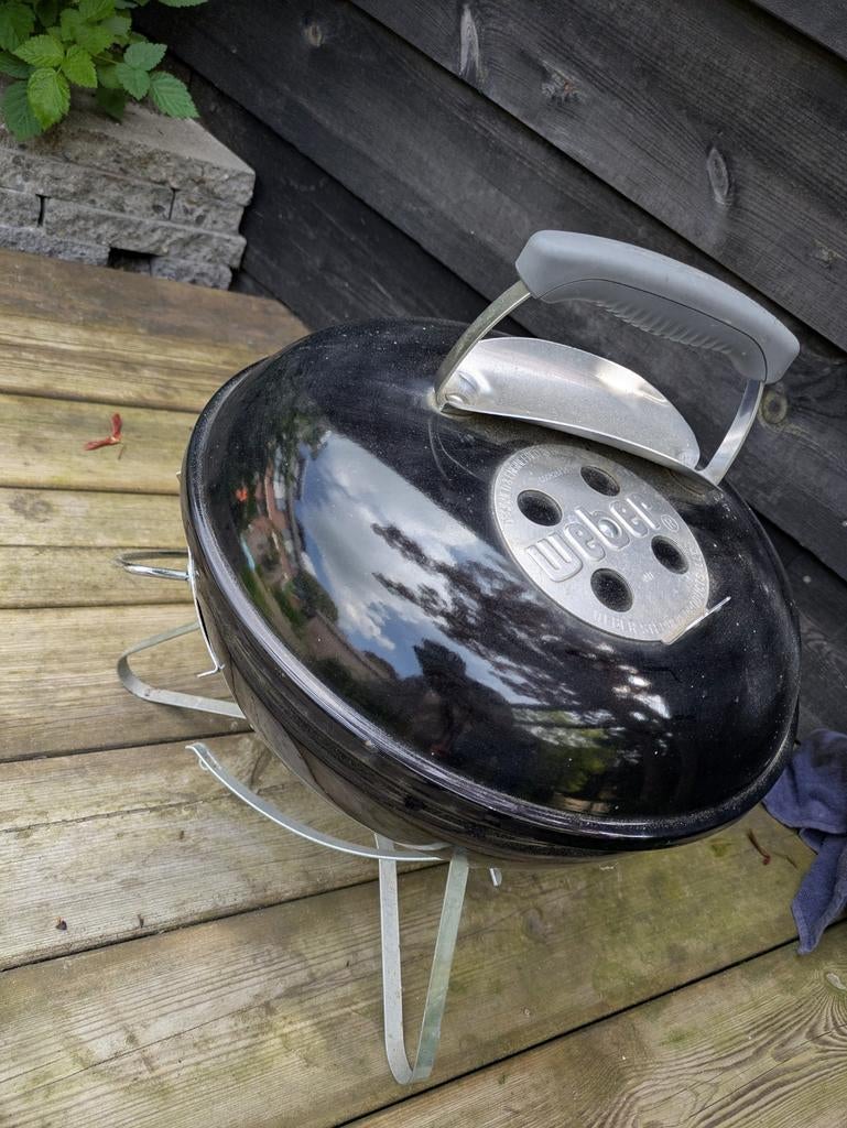 Weber Smokey Joe bbq, Tuin en Terras, Houtskoolbarbecues, Ophalen of Verzenden, Gebruikt, Weber