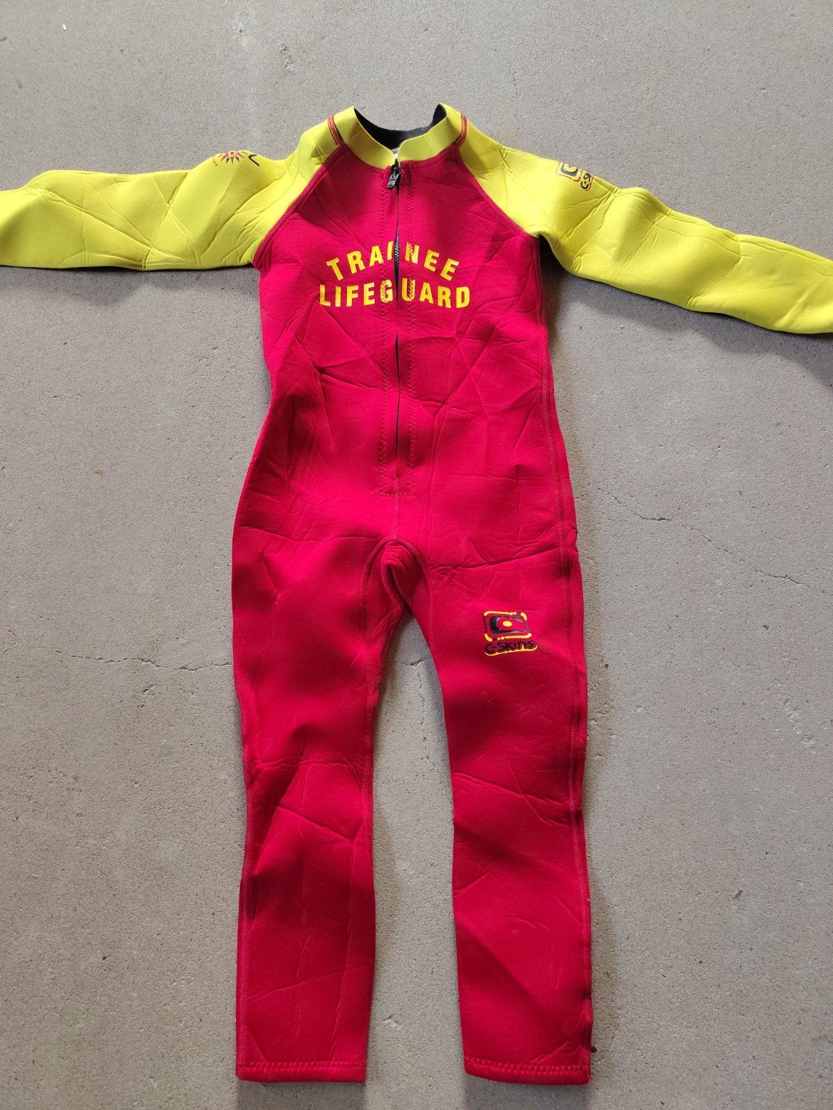 Wetsuit voor kinderen (5 jaar) - Zo goed als nieuw, Wetsuit, Kind, Ophalen of Verzenden, Zo goed als nieuw