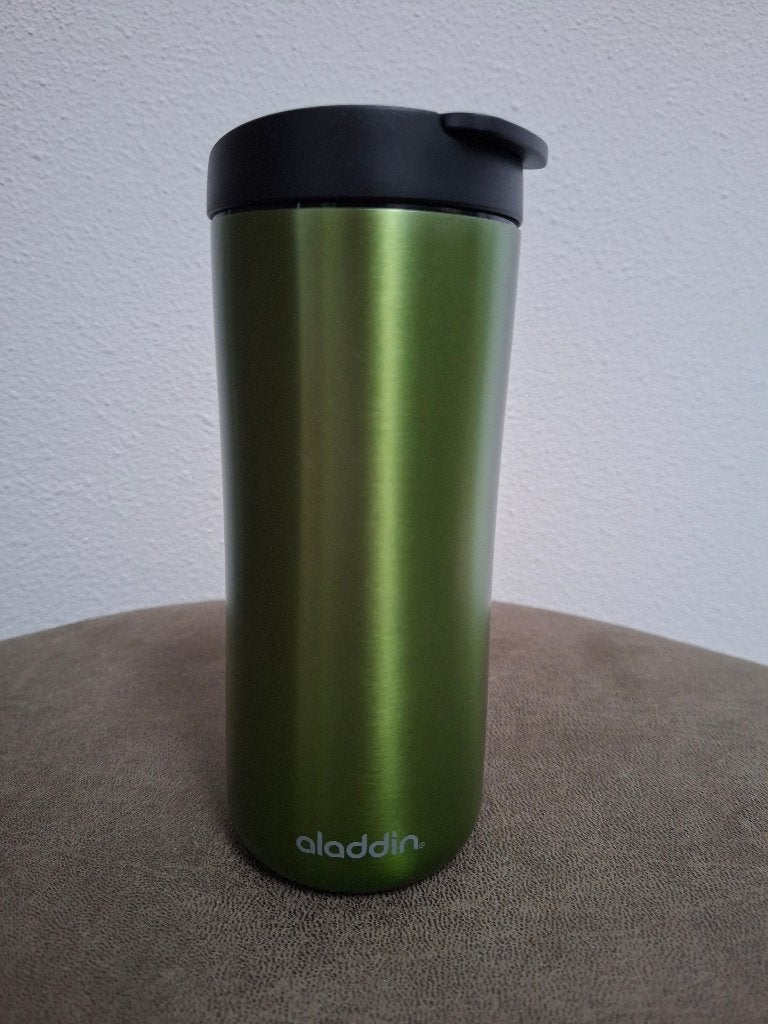 NIEUWE Aladdin thermosbeker Leak-Lock 355 ml groen, Nieuw, Ophalen of Verzenden, Overige materialen, Overige merken