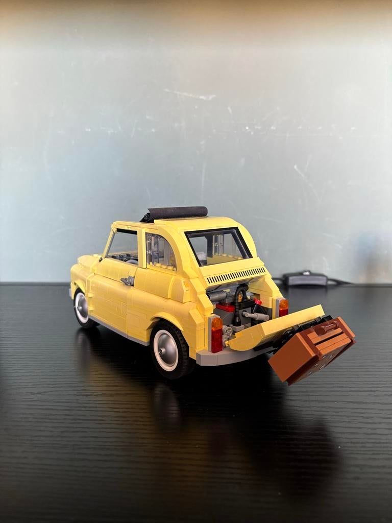 Lego Creator Expert Fiat 500 (10271) - Zo goed als nieuw, Lego, Ophalen of Verzenden, Zo goed als nieuw, Complete set