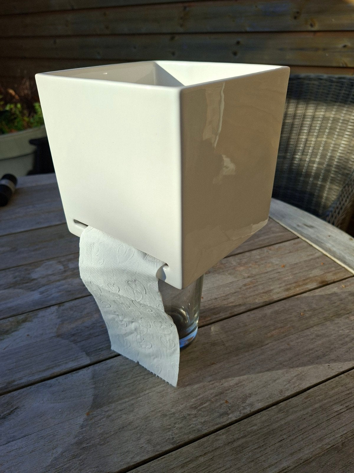 Boffi RL11 Toiletrolhouder Wit Keramiek, Toilet-accessoire, Nieuw, Ophalen of Verzenden, Wit